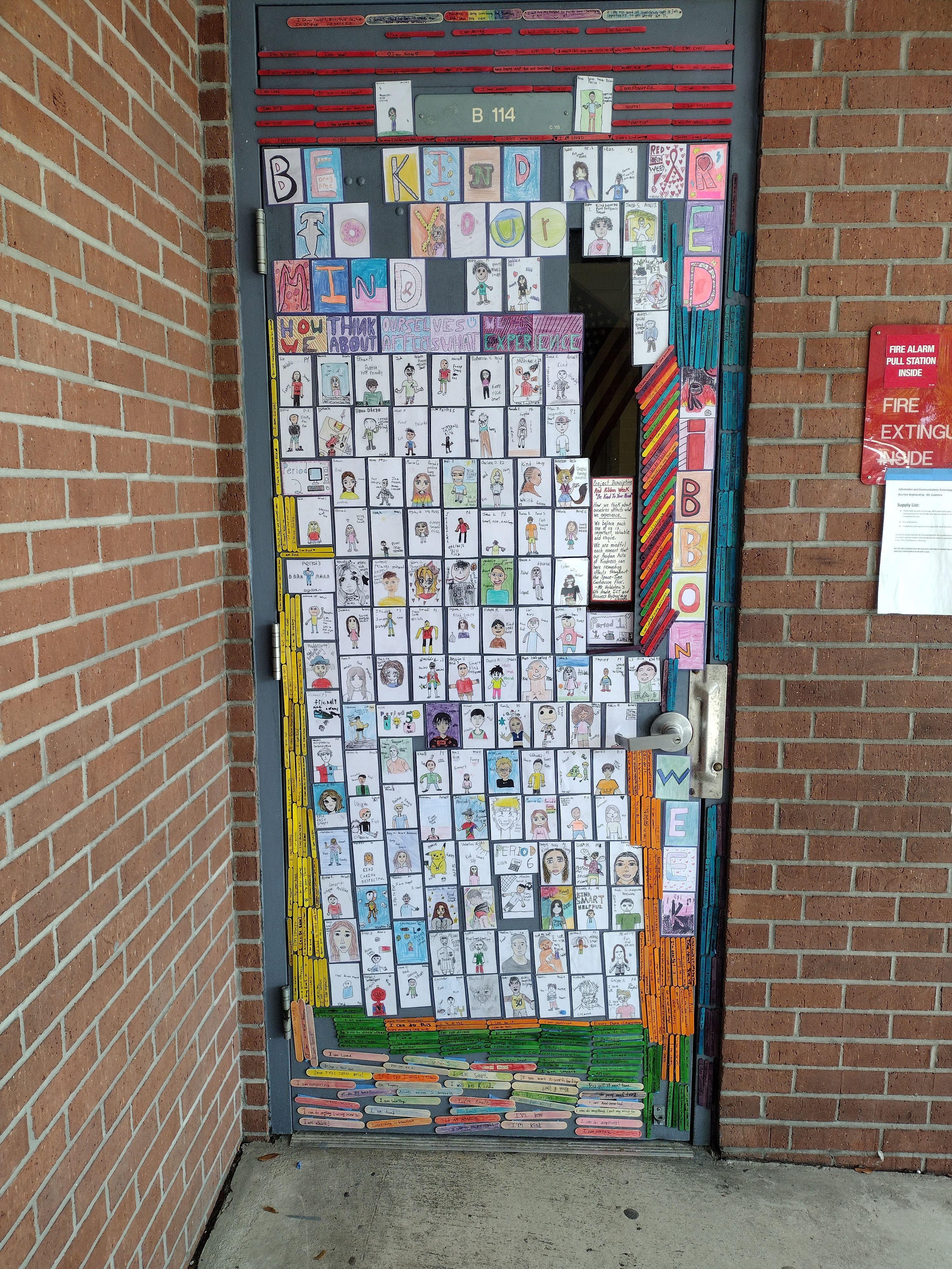 Red Ribbon Door Decoration - Omni Winner