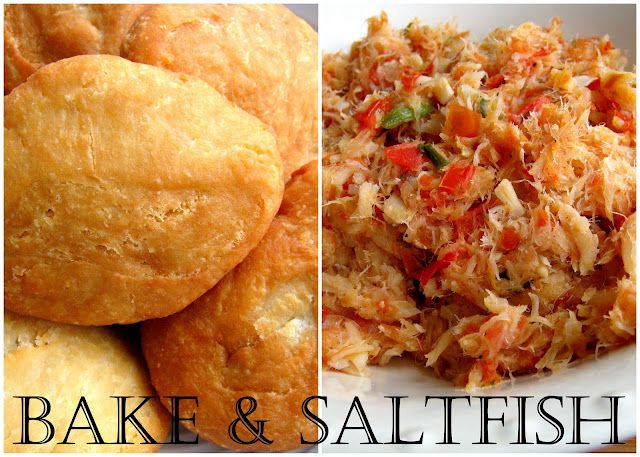 Bake salt fish