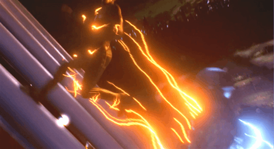 The Flash racing against Zoom.