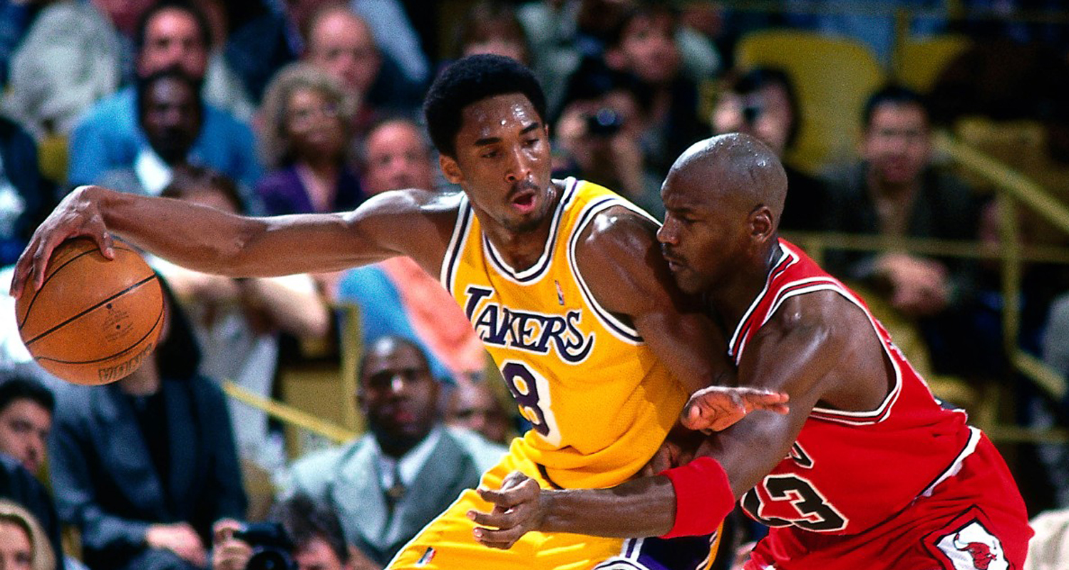 Kobe Bryant and Michael Jordan