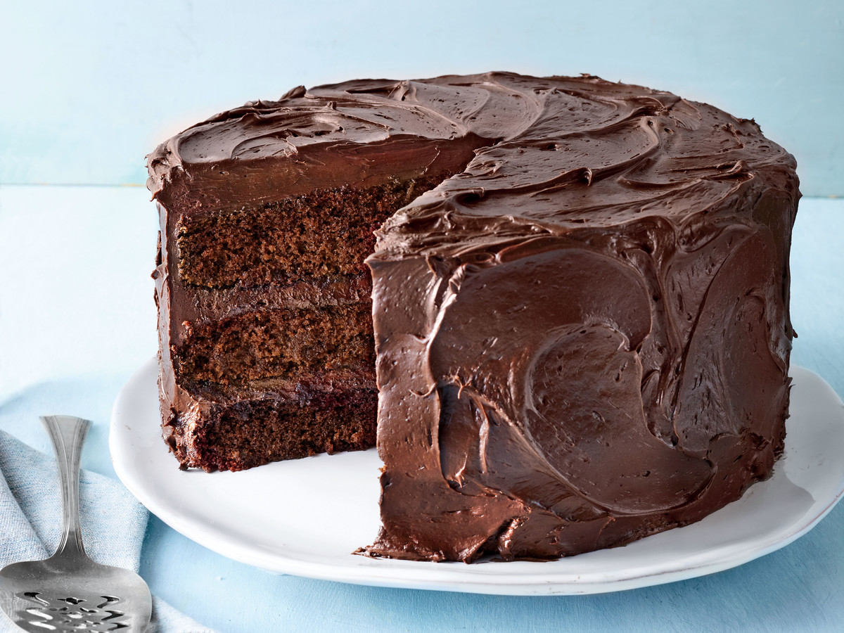 Chocolate cake.