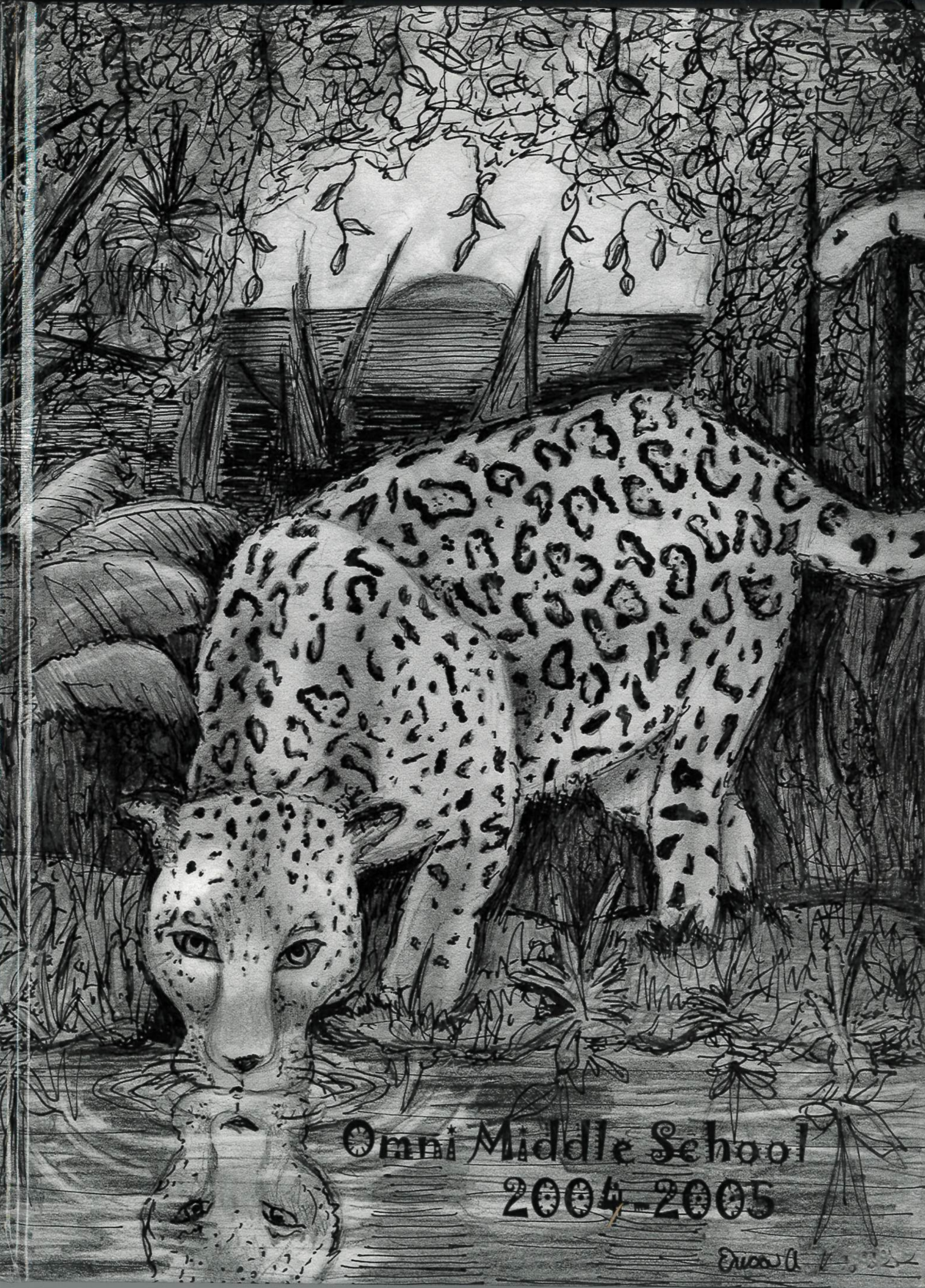 Yearbook cover, 2004-2005